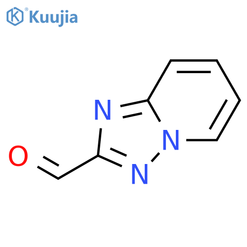 [1,2,4]Triazolo[1,5-a]pyridine-2-carbaldehyde structure