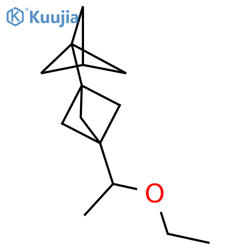 1,1'-Bibicyclo[1.1.1]pentane, 3-(1-ethoxyethyl)- structure