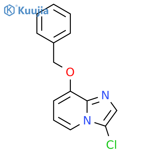 8-(Benzyloxy)-3-chloroimidazo1,2-apyridine structure