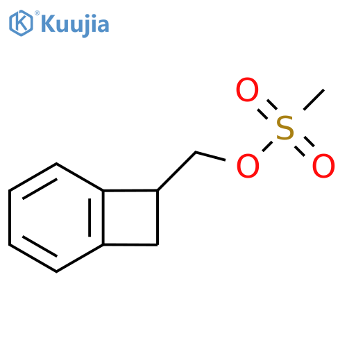 bicyclo4.2.0octa-1,3,5-trien-7-ylmethyl methanesulfonate structure