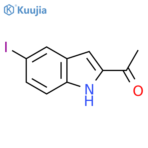 1-(5-Iodo-1H-indol-2-yl)ethanone structure