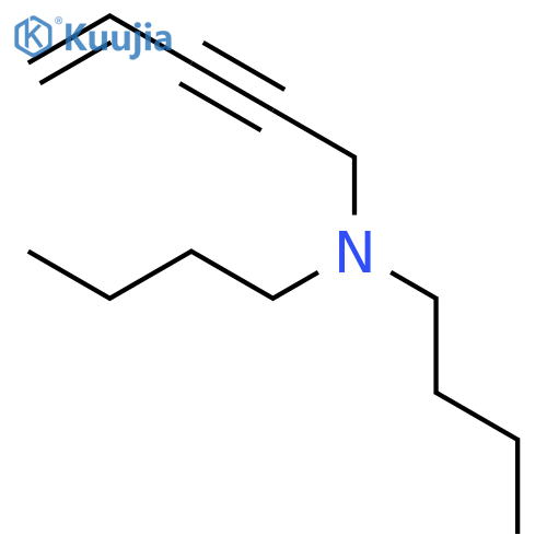4-Penten-2-yn-1-amine, N,N-dibutyl- structure