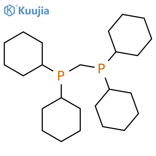 Bis(dicyclohexylphosphino)methane structure