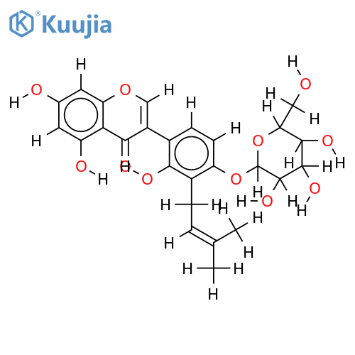 4'-O-beta-D-Glucopyranoside-Licoisoflavone A structure
