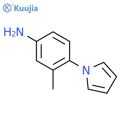 3-Methyl-4-(1H-pyrrol-1-yl)aniline structure