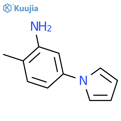2-Methyl-5-(1H-pyrrol-1-yl)aniline structure