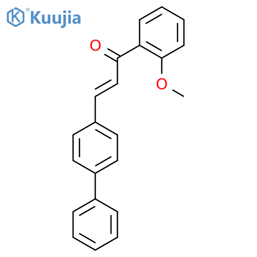 (2E)-1-(2-Methoxyphenyl)-3-(4-phenylphenyl)prop-2-en-1-one structure