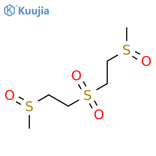Bis(methylsulfinylethyl)sulfone structure