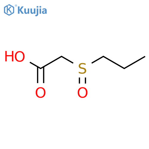 (Propylsulfinyl)acetic Acid structure