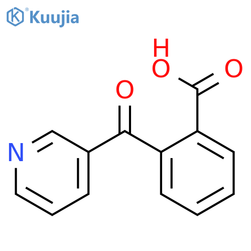 2-Nicotinoylbenzoic acid structure