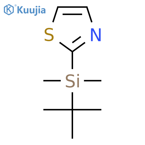 2-(tert-Butyldimethylsilyl)thiazole structure