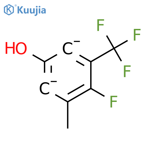 4-Fluoro-3-methyl-5-(trifluoromethyl)phenol structure