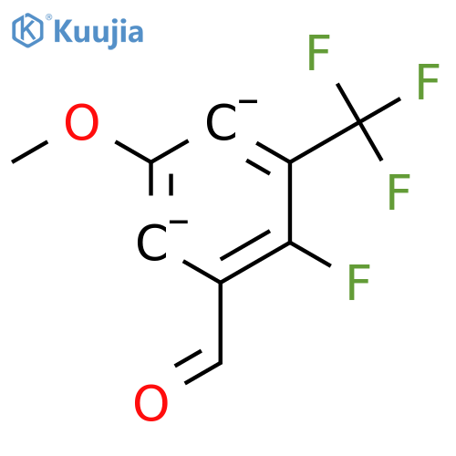 2-Fluoro-5-methoxy-3-(trifluoromethyl)benzaldehyde structure