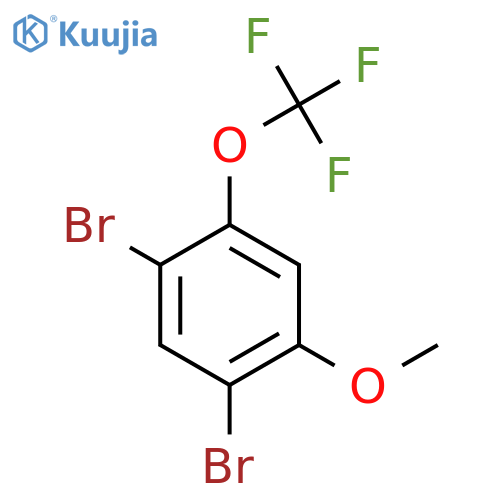 2,4-Dibromo-5-(trifluoromethoxy)anisole structure