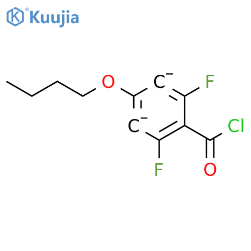 4-Butoxy-2,6-difluorobenzoyl chloride structure