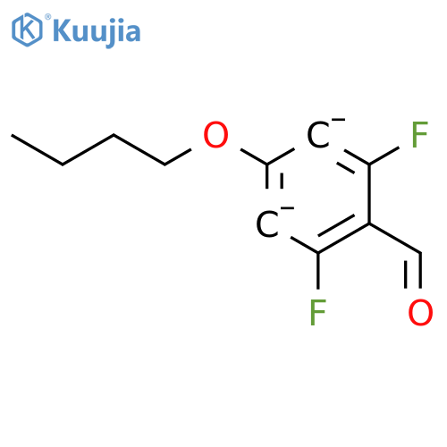 4-Butoxy-2,6-difluorobenzaldehyde structure
