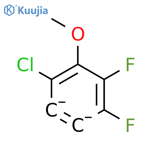 6-Chloro-2,3-difluoroanisole structure