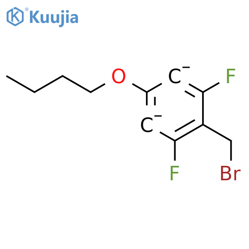 4-Butoxy-2,6-difluorobenzyl bromide structure