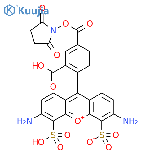 AF488 NHS ester structure