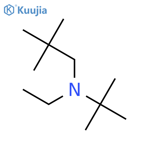 1-Propanamine, N-(1,1-dimethylethyl)-N-ethyl-2,2-dimethyl- structure
