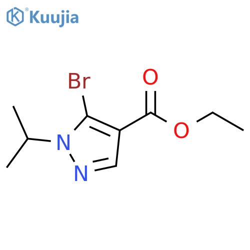 Ethyl 5-Bromo-1-isopropyl-1H-pyrazole-4-carboxylate structure