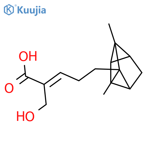 α-Santal-10-ene-12,13-diol; 12-Carboxylic acid structure