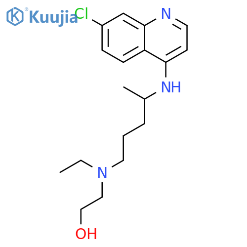 (R)-Hydroxychloroquine structure