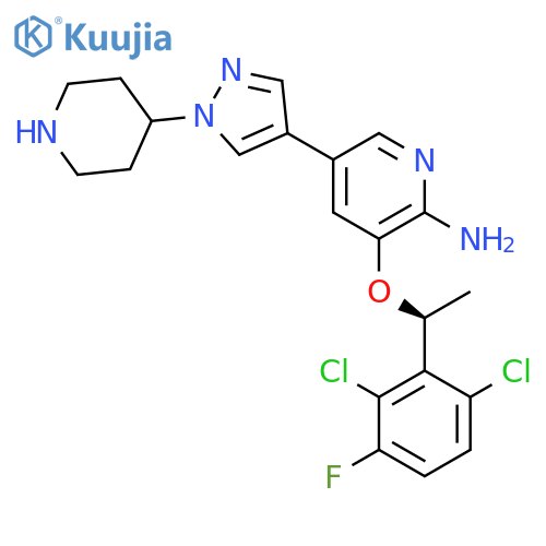 (S)-crizotinib structure