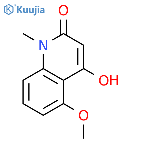 4-Hydroxy-5-methoxy-1-methylquinolin-2(1H)-one structure