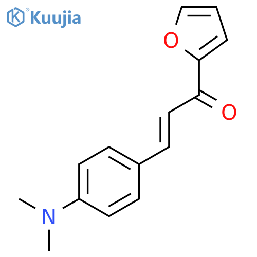 2-Propen-1-one, 3-[4-(dimethylamino)phenyl]-1-(2-furanyl)-, (E)- structure