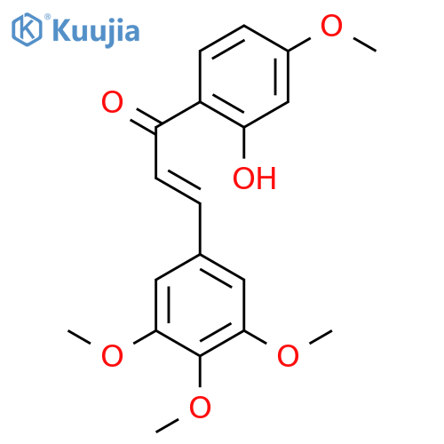2-Propen-1-one,1-(2-hydroxy-4-methoxyphenyl)-3-(3,4,5-trimethoxyphenyl)- structure