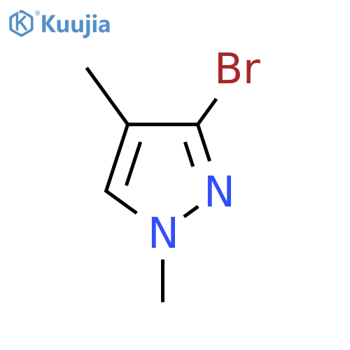 3-bromo-1,4-dimethyl-pyrazole structure