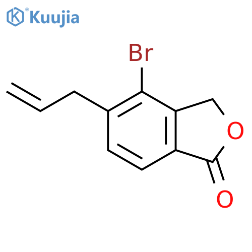 5-Allyl-4-bromoisobenzofuran-1(3H)-one structure