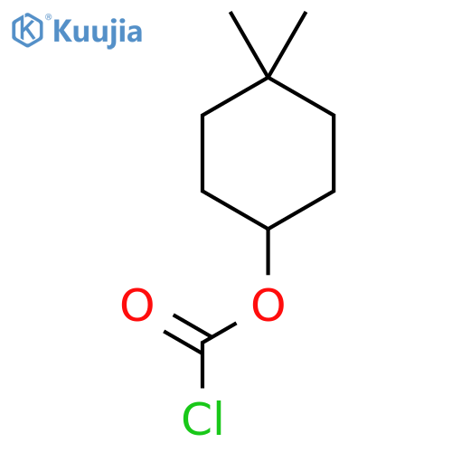 4,4-Dimethylcyclohexyl chloroformate structure