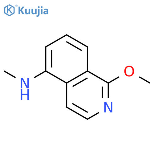 1-Methoxy-N-methylisoquinolin-5-amine structure