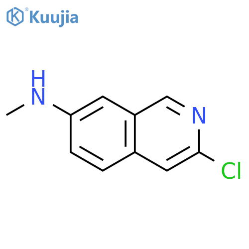 3-Chloro-N-methylisoquinolin-7-amine structure