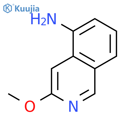 3-Methoxyisoquinolin-5-amine structure