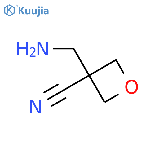 3-(aminomethyl)oxetane-3-carbonitrile structure