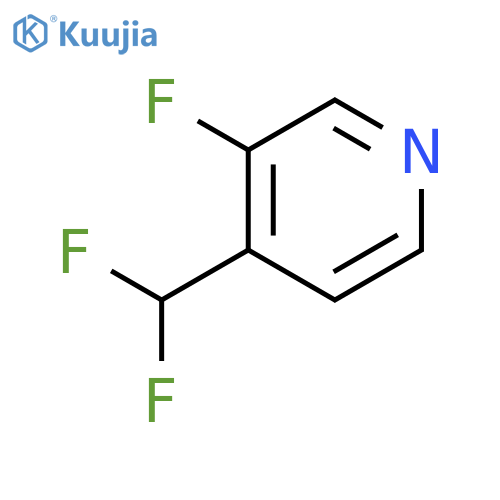 4-(Difluoromethyl)-3-fluoropyridine structure