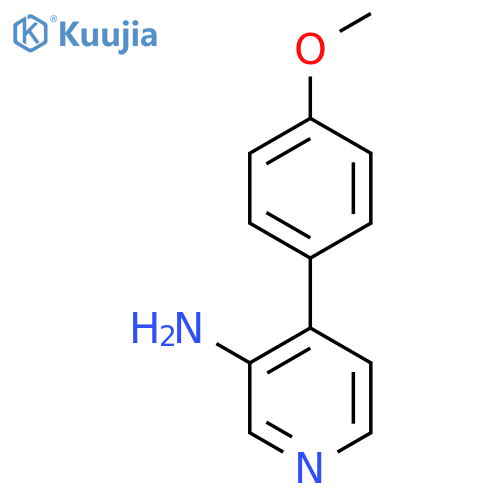 4-(4-Methoxyphenyl)pyridin-3-amine structure