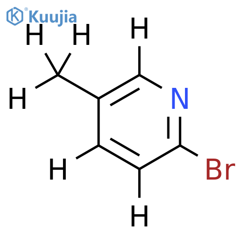 2-Bromo-5-picoline-d6 structure