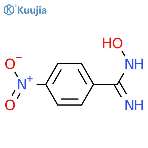 N'-hydroxy-4-nitrobenzene-1-carboximidamide structure