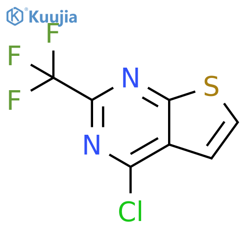 4-Chloro-2-(trifluoroMethyl)thieno[2,3-d]pyriMidine structure