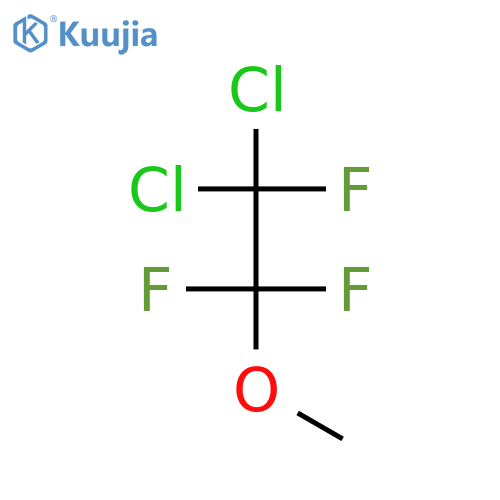 Ethane, 1,1-dichloro-1,2,2-trifluoro-2-methoxy- structure
