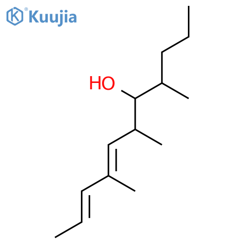 (4S,5S,6R,7E,9E)-4,6,8-Trimethyl-7,9-undecadien-5-ol structure