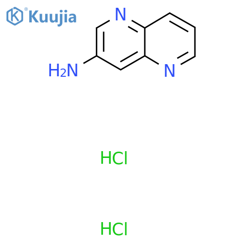 1,5-naphthyridin-3-amine dihydrochloride structure