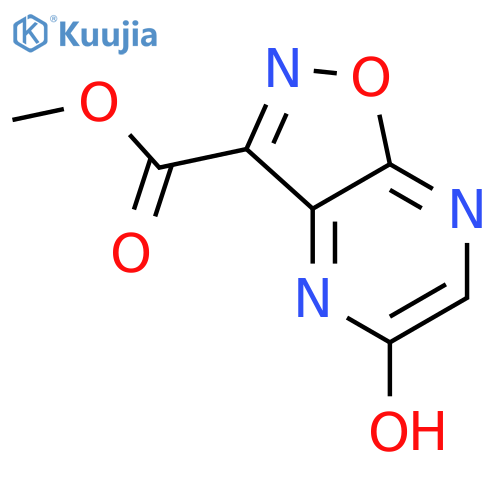 methyl 5-hydroxyisoxazolo[4,5-b]pyrazine-3-carboxylate structure
