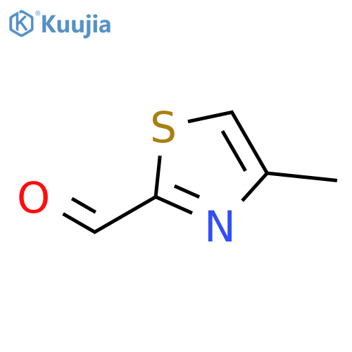 4-methyl-1,3-thiazole-2-carbaldehyde structure