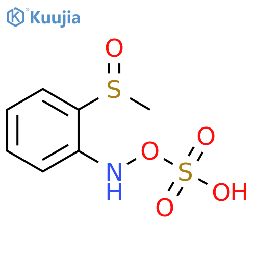 Hydroxylamine-O-sulfonic acid, N-[2-(methylsulfinyl)phenyl]- structure