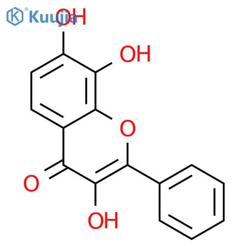 7,8,3’-Trihydroxyflavone structure